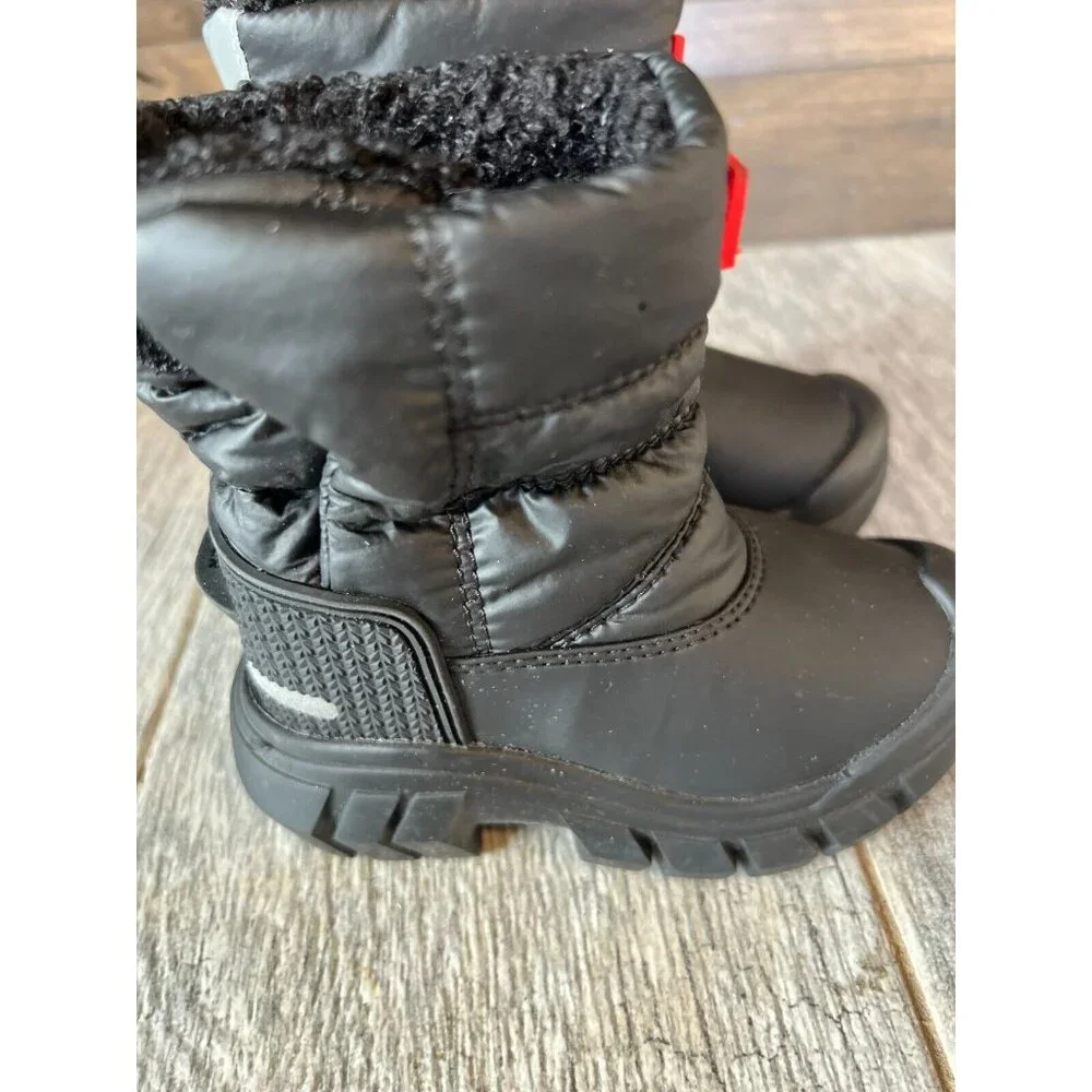Hunter Intrepid Snow Boots 5T Black Insulated Puffer Winter 5 Toddler NWOT